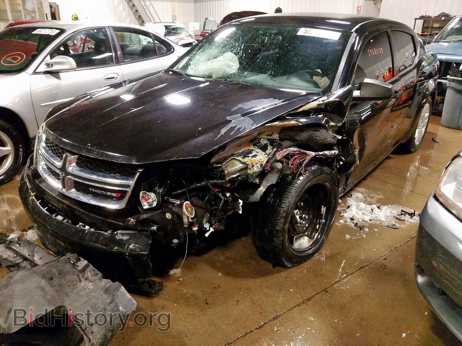 2012 DODGE AVENGER - VIN: 1C3CDZABXCN220005 - Фото 2