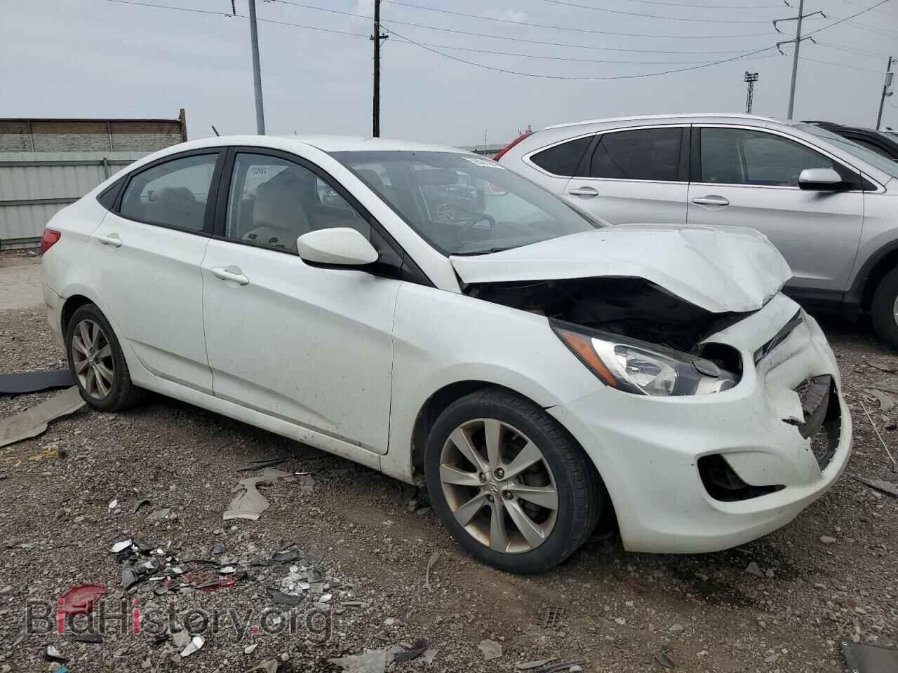 2012 HYUNDAI ACCENT - VIN: KMHCU4AE9CU079809 - Фото 4
