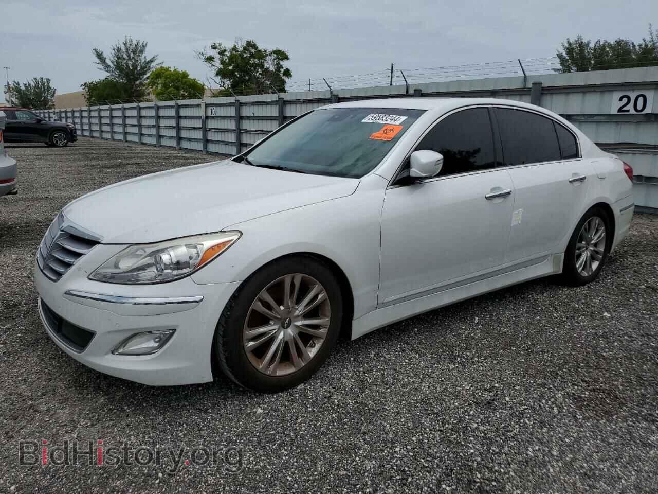 Photo KMHGC4DD4CU151961 - HYUNDAI GENESIS 2012