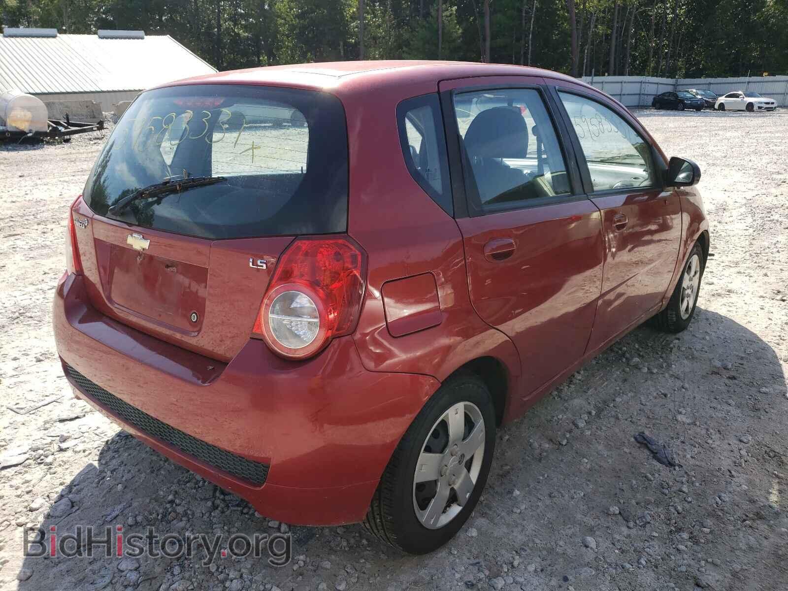 2009 CHEVROLET AVEO - VIN: KL1TD66E69B608699 - Фото 4