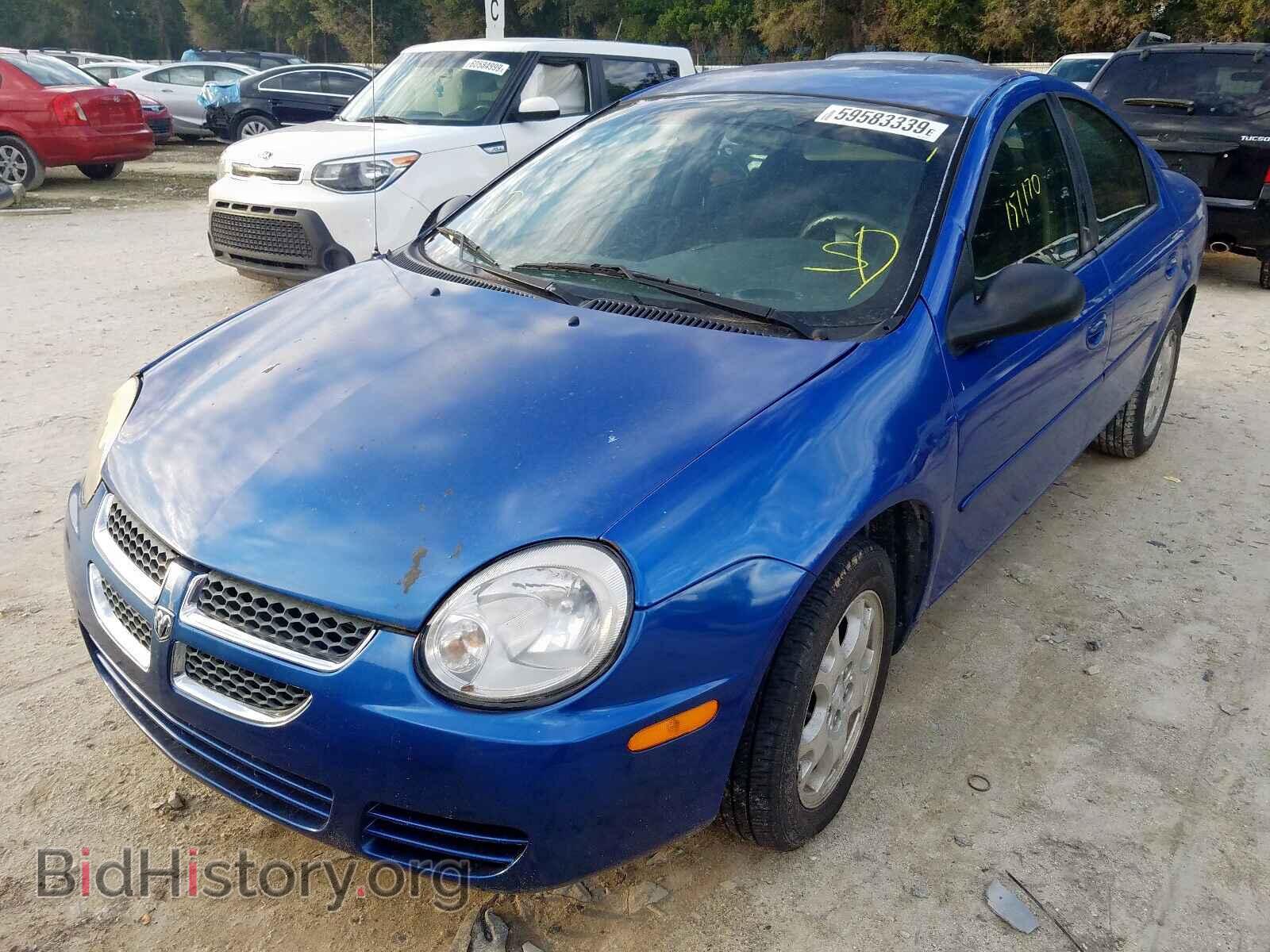 2005 DODGE NEON - VIN: 1B3ES56C15D234129 - Фото 2