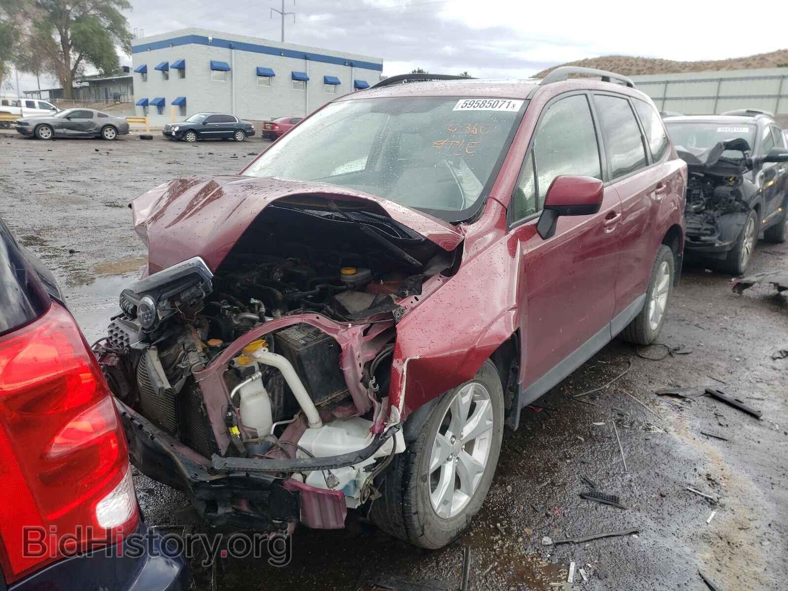 2015 SUBARU FORESTER - VIN: JF2SJADC3FH489036 - Фото 2