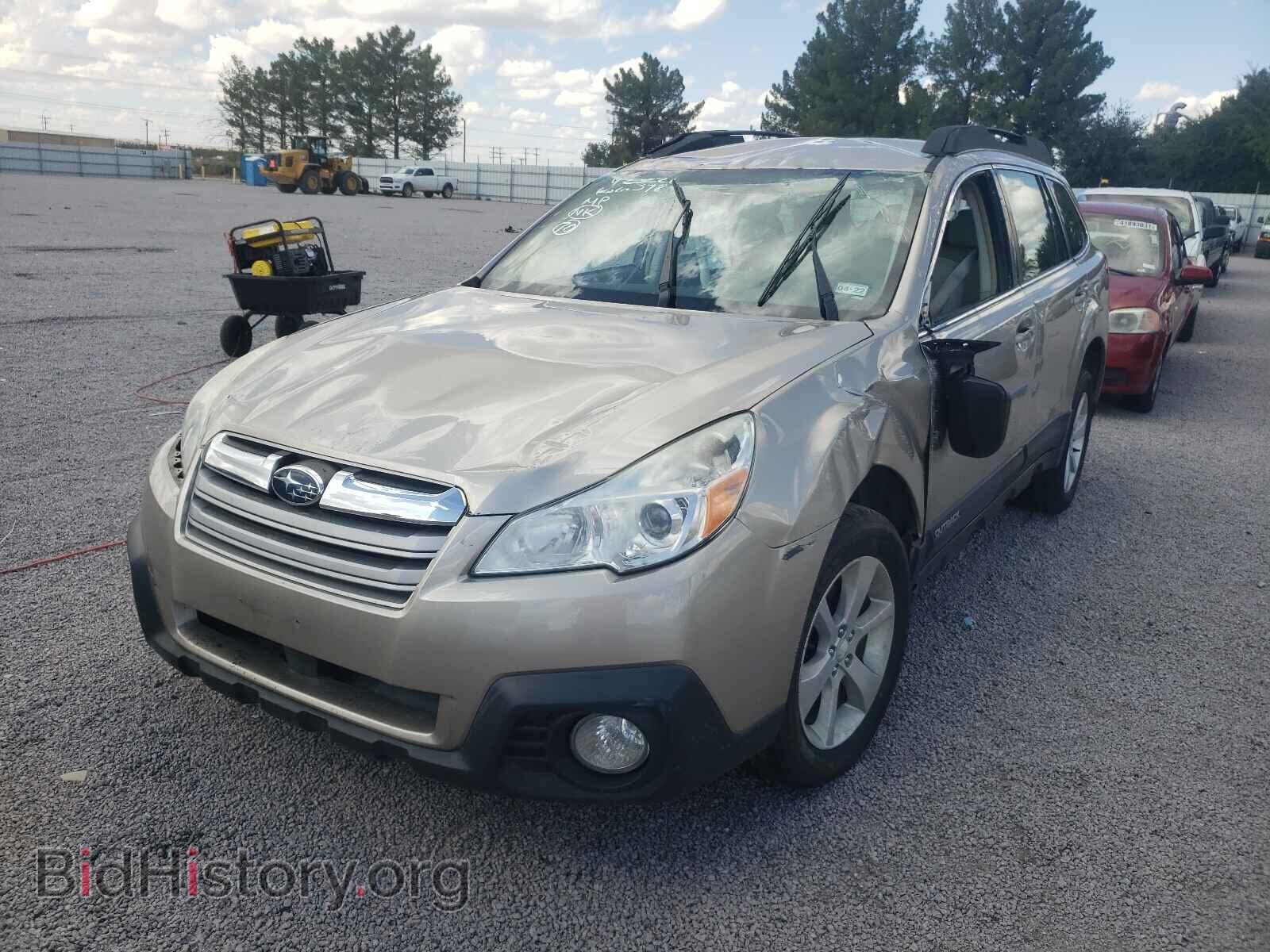 2014 SUBARU OUTBACK - VIN: 4S4BRBAC7E3253627 - Фото 2