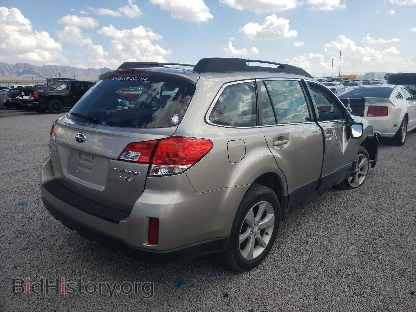 2014 SUBARU OUTBACK - VIN: 4S4BRBAC7E3253627 - Фото 4
