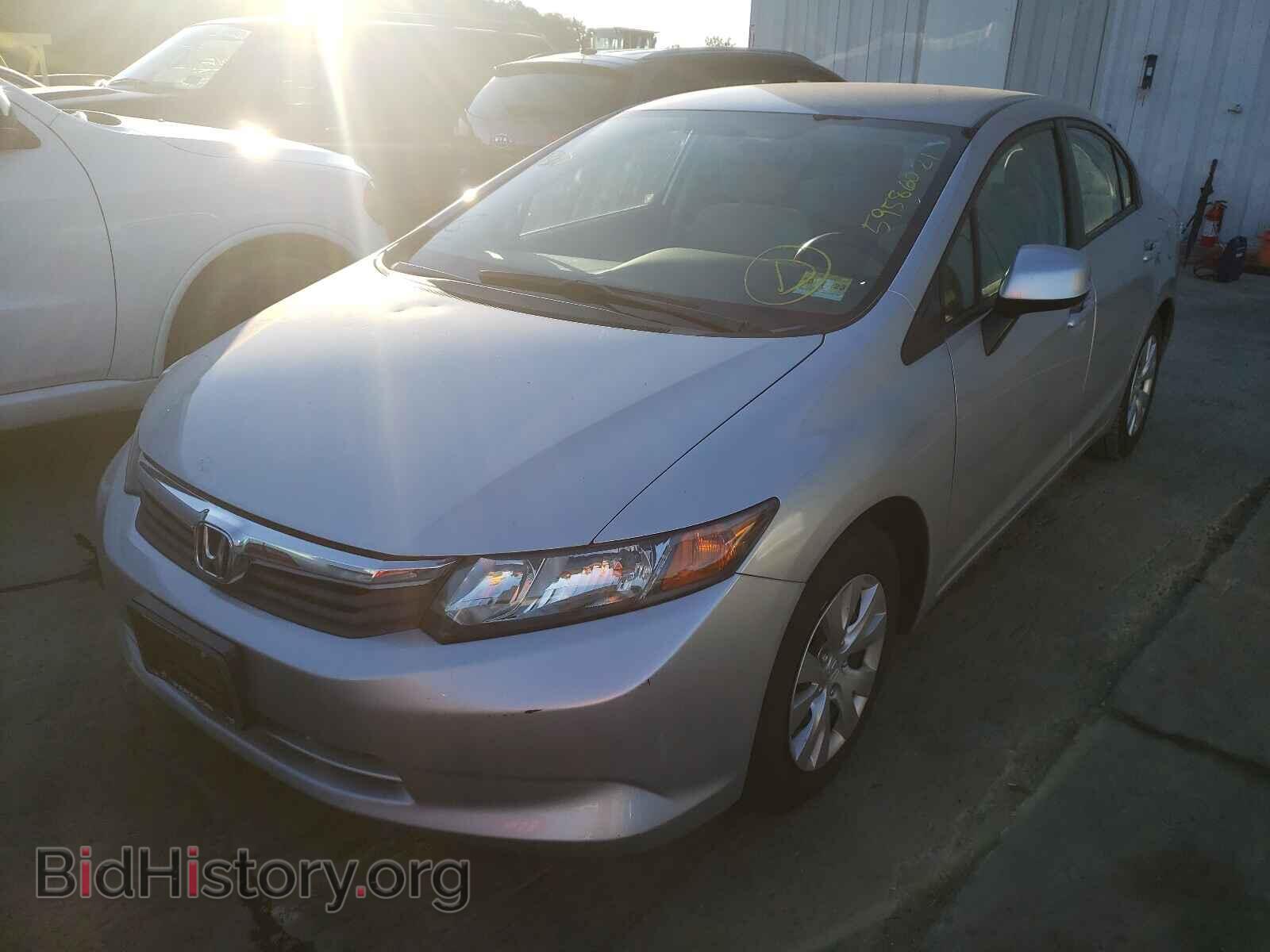 2012 HONDA CIVIC - VIN: 19XFB2F55CE387997 - Фото 2