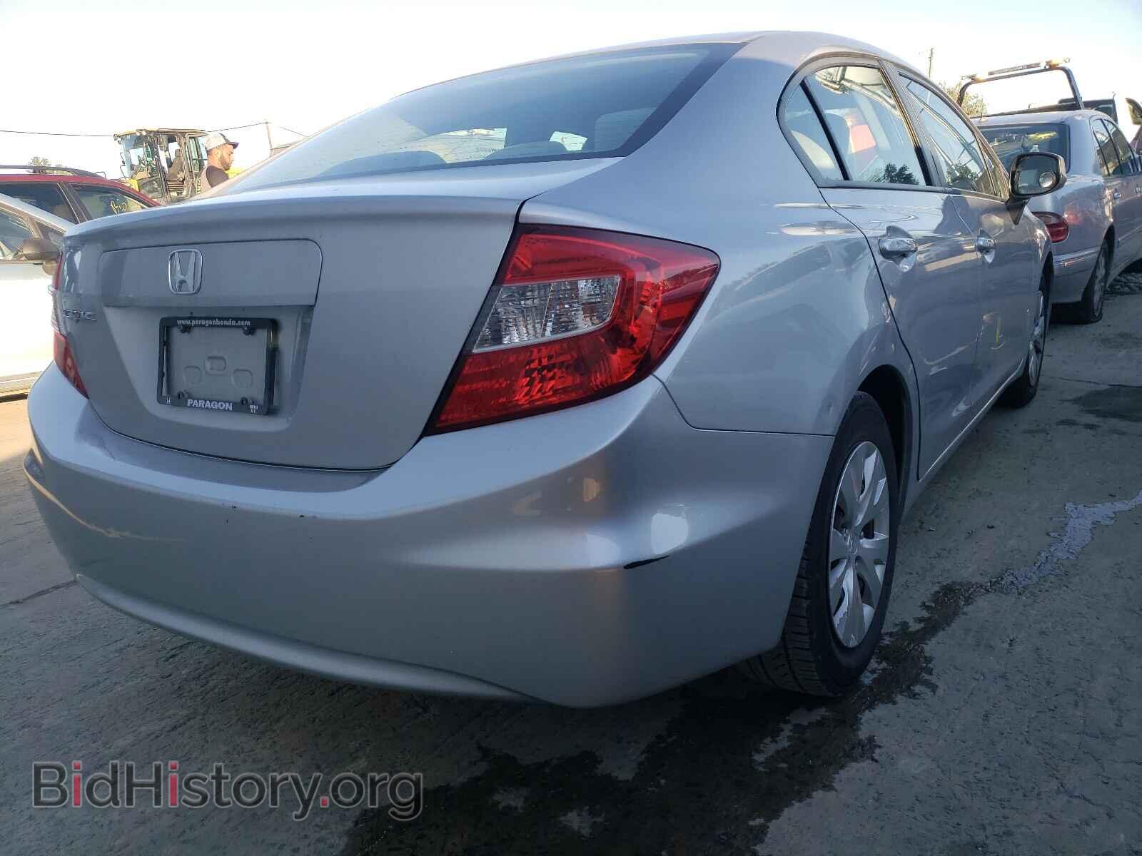 2012 HONDA CIVIC - VIN: 19XFB2F55CE387997 - Фото 4