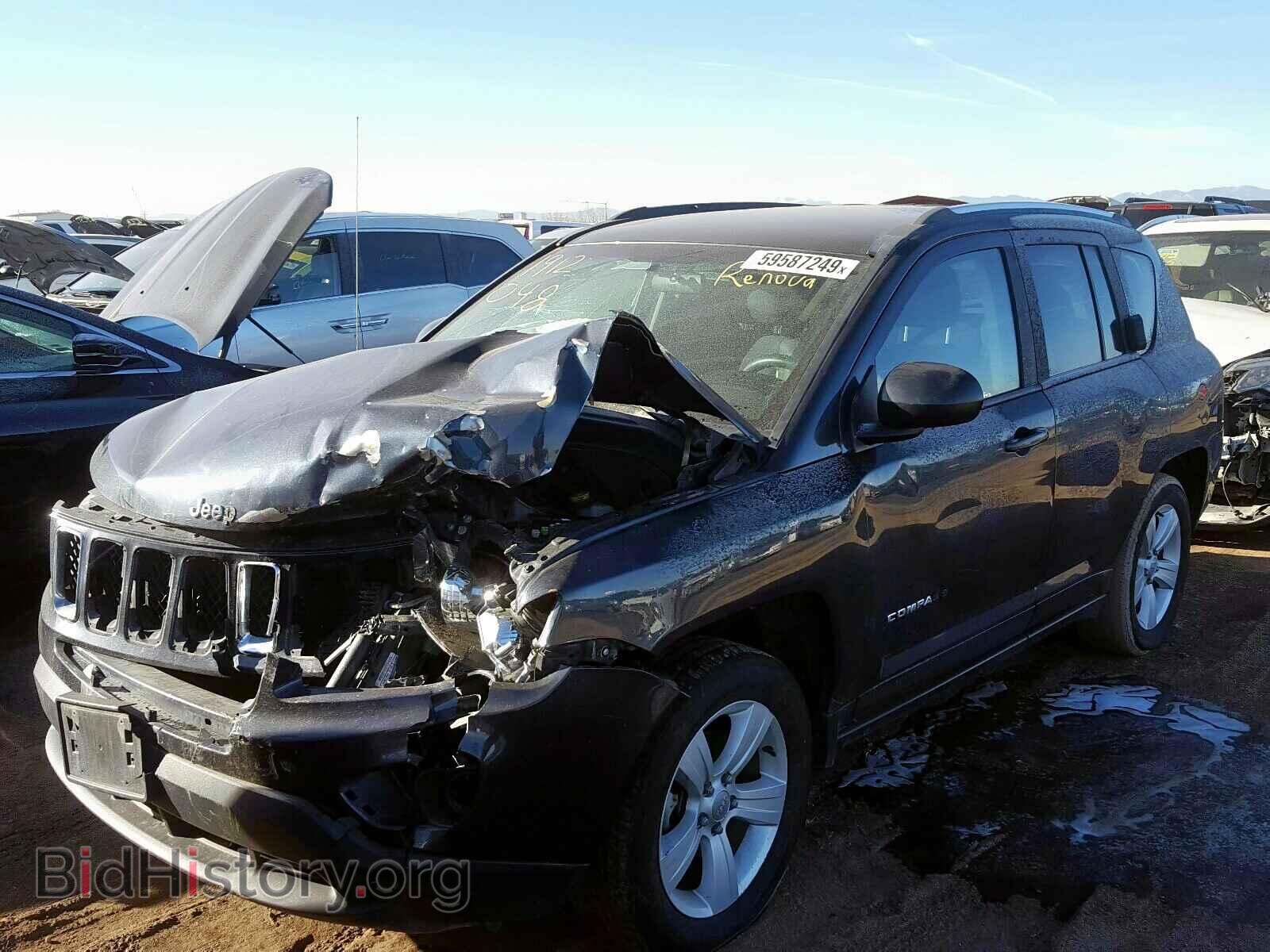 2014 JEEP COMPASS - VIN: 1C4NJDBB5ED728115 - Photo 2
