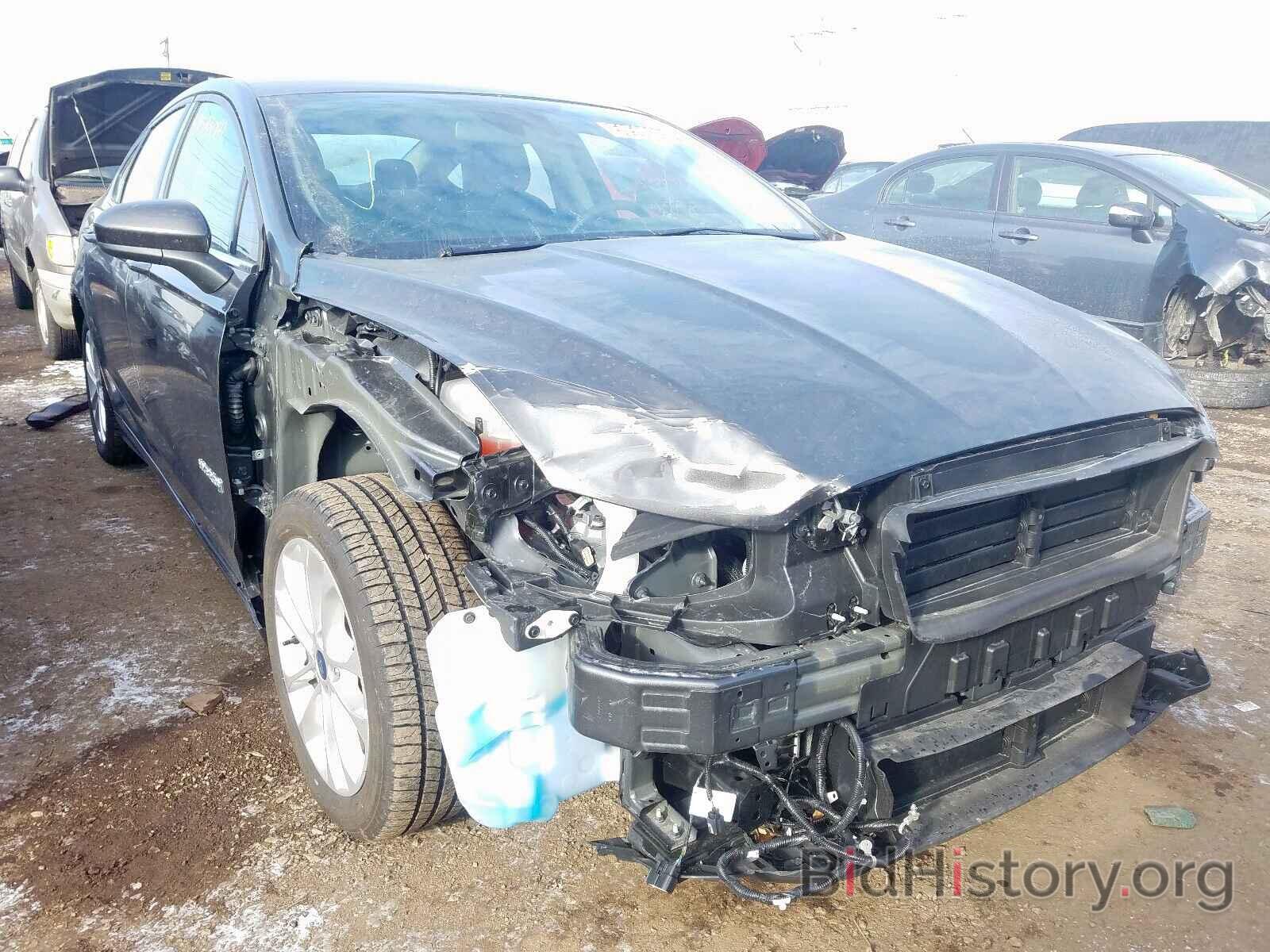 Photo 3FA6P0LU8KR272261 - FORD FUSION SE 2019