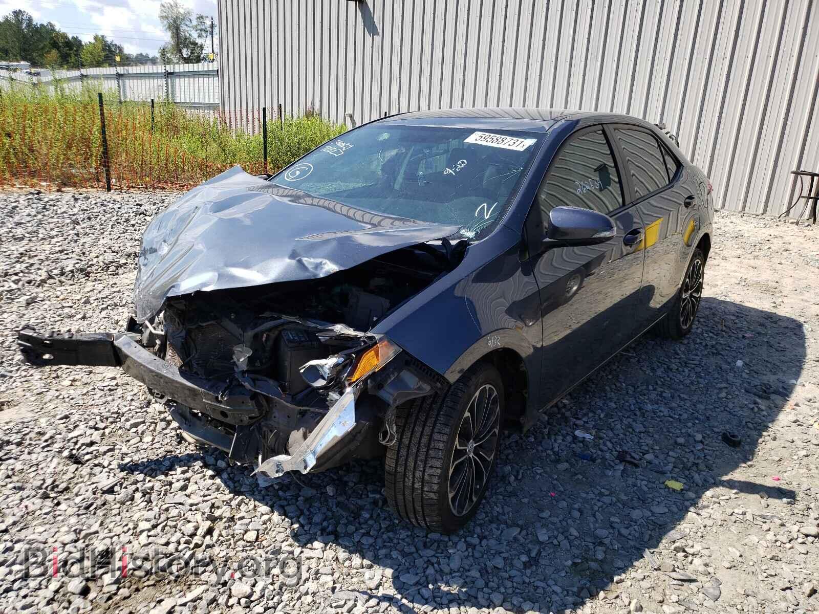 2014 TOYOTA COROLLA - VIN: 2T1BURHE7EC027985 - Фото 2