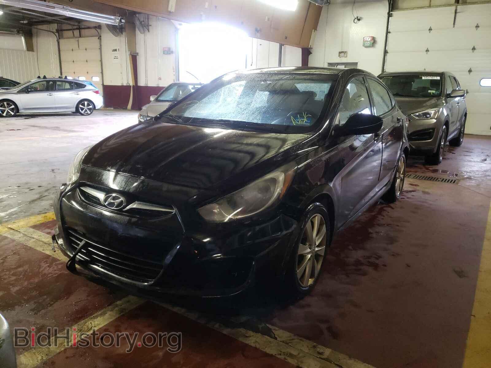 2012 HYUNDAI ACCENT - VIN: KMHCU4AE3CU113517 - Фото 2