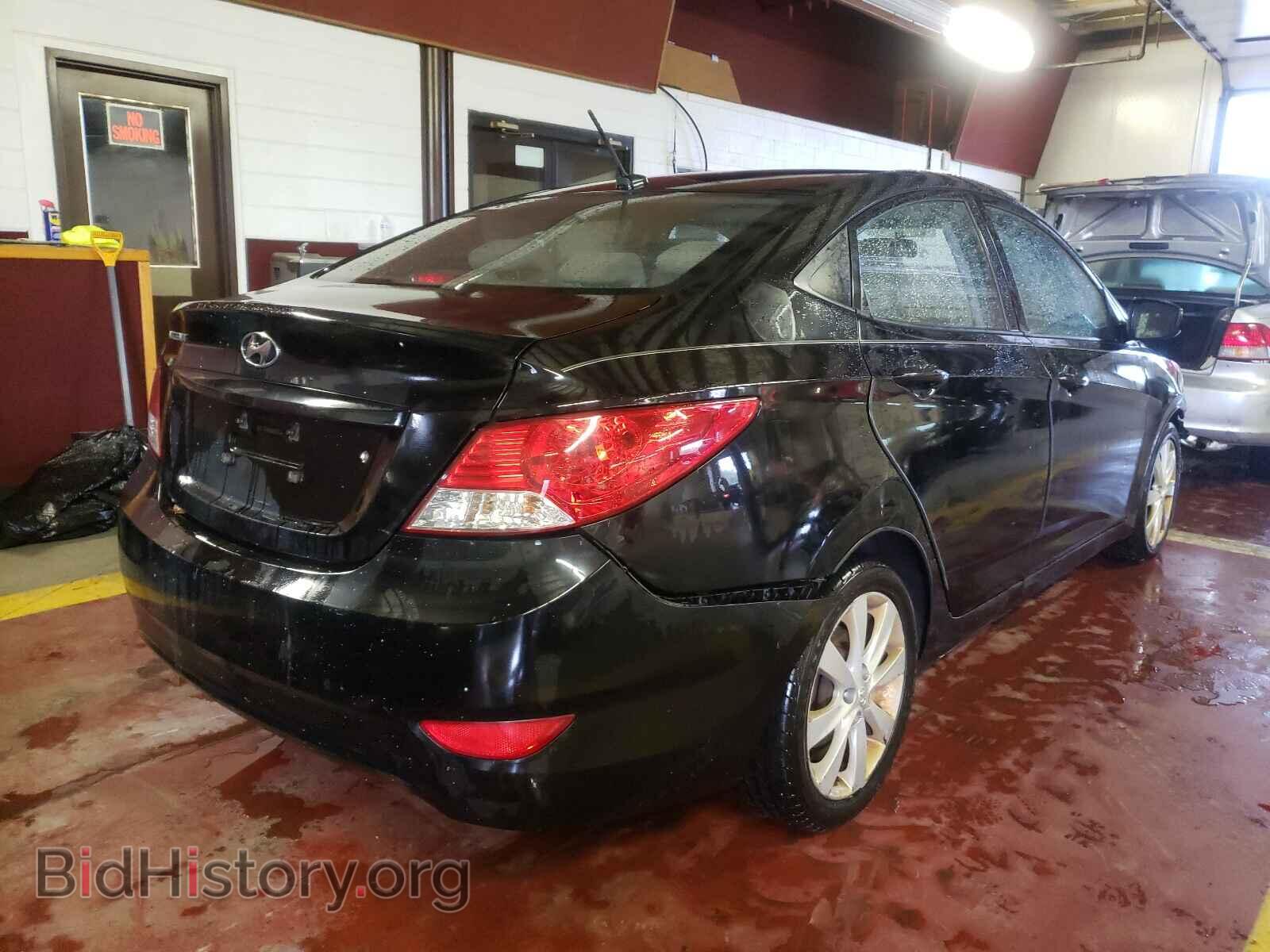 2012 HYUNDAI ACCENT - VIN: KMHCU4AE3CU113517 - Фото 4