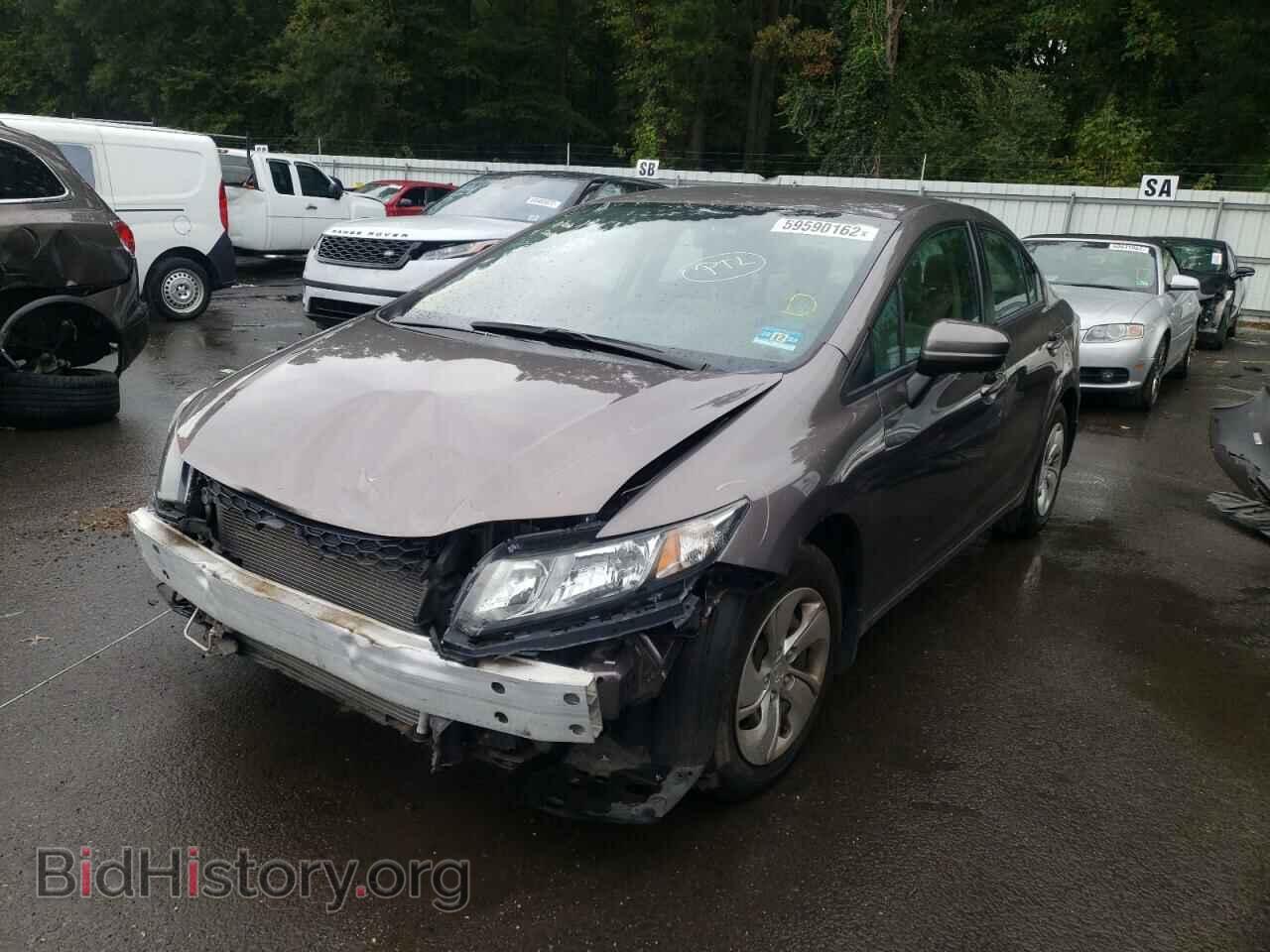 2015 HONDA CIVIC - VIN: 19XFB2F54FE700641 - Фото 2