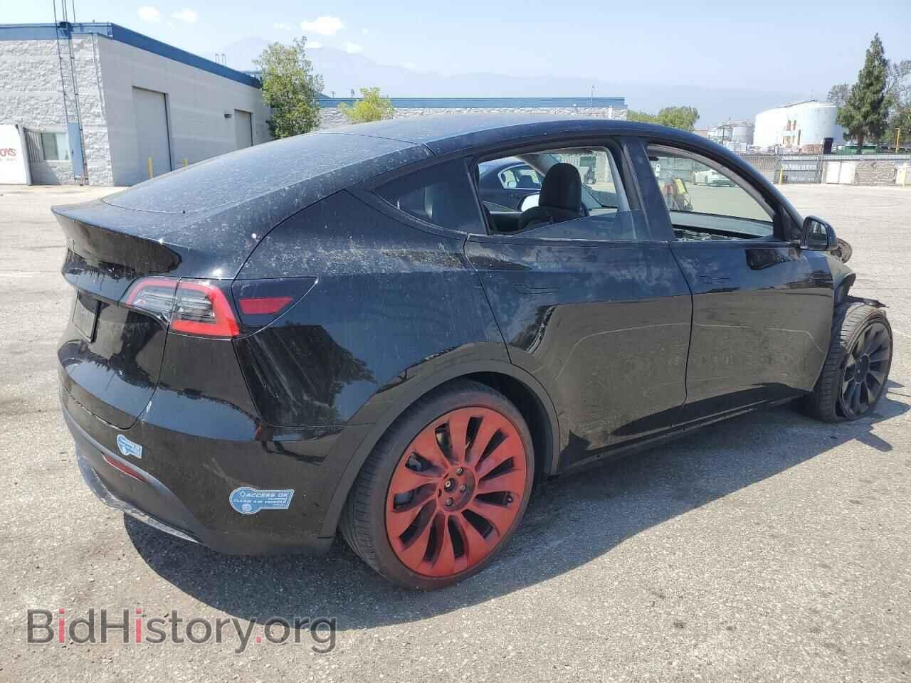 2021 TESLA MODEL Y - VIN: 5YJYGDED3MF110310 - Фото 3