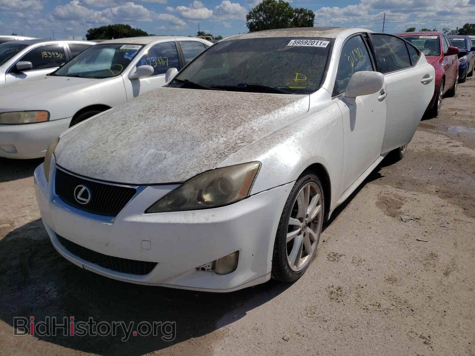 2007 LEXUS IS - VIN: JTHBK262472036634 - Photo 2