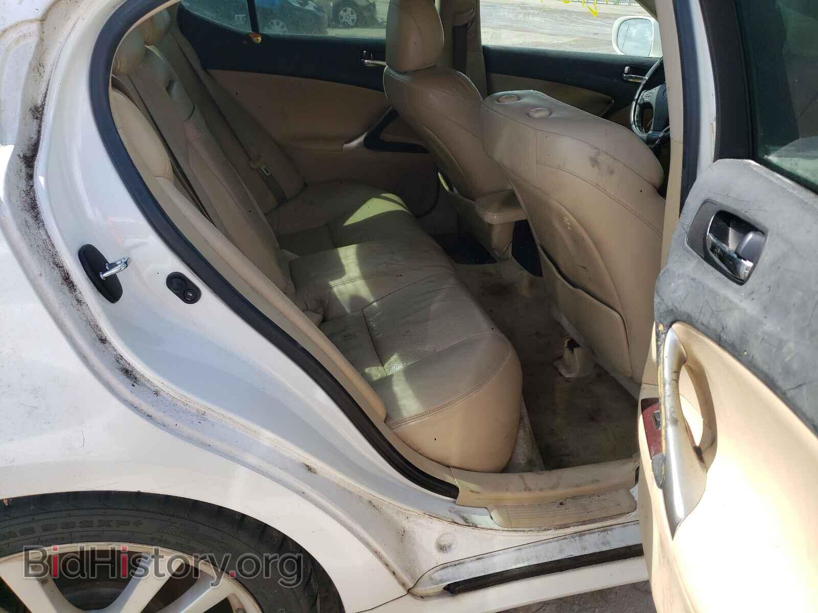 2007 LEXUS IS - VIN: JTHBK262472036634 - Photo 6