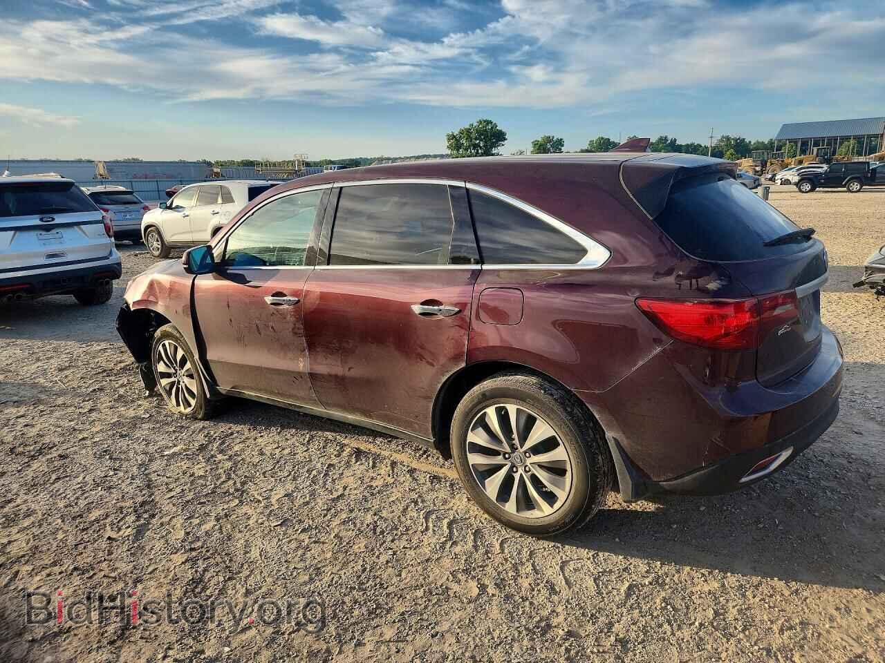 2014 ACURA MDX - VIN: 5FRYD4H49EB046682 - Фото 2