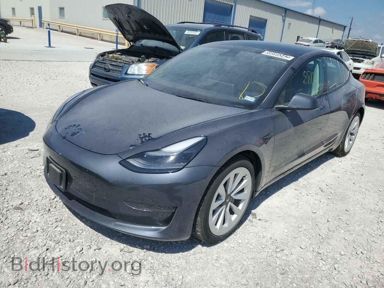 2022 TESLA MODEL 3 - VIN: 5YJ3E1EA1NF184959 - Photo 2
