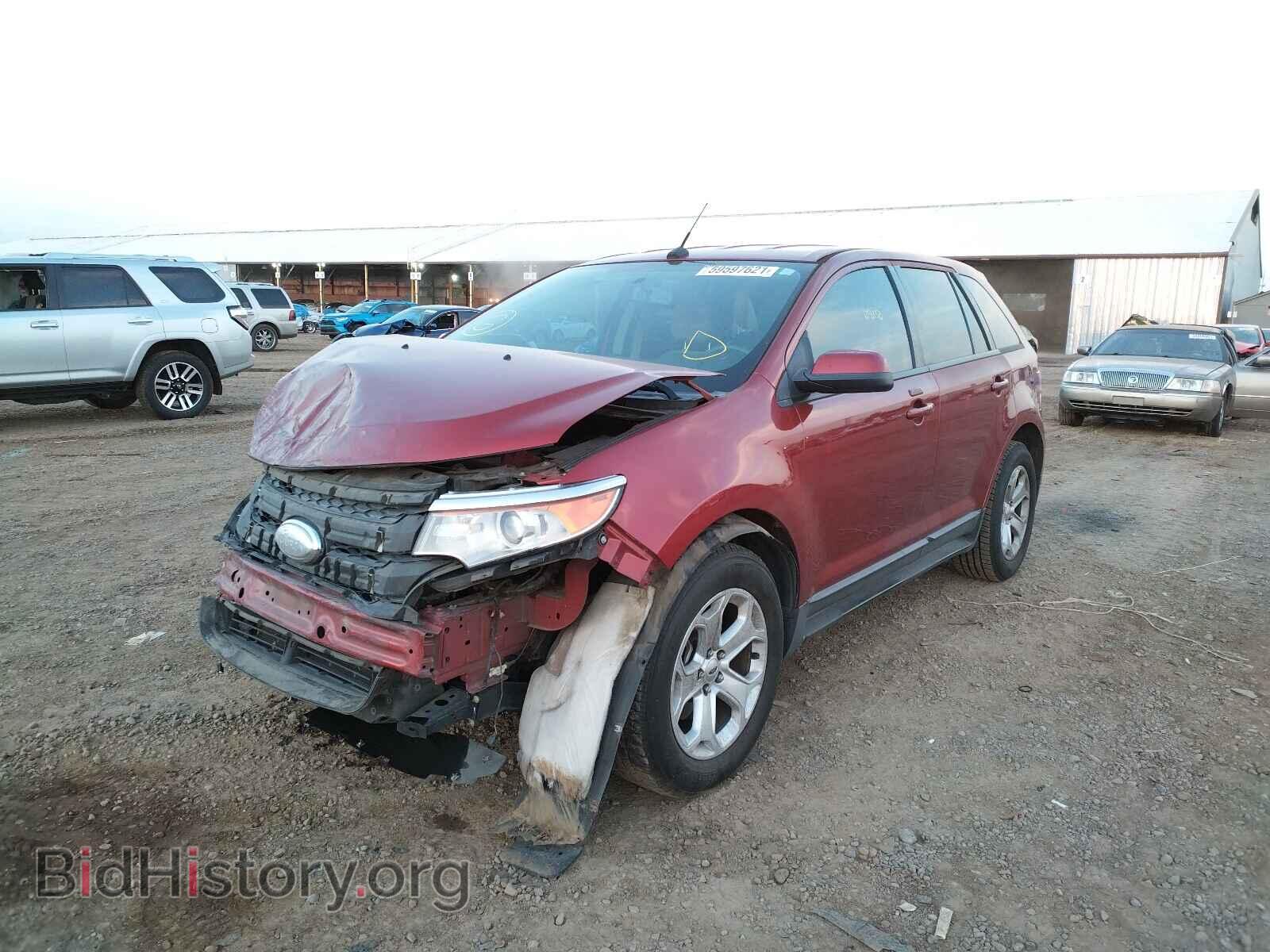 2013 FORD EDGE - VIN: 2FMDK3J91DBB58714 - Photo 2