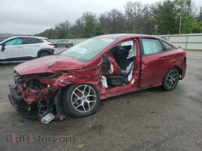 2015 Ford FOCUS SE, red — VIN 1FADP3F25FL381820, Copart