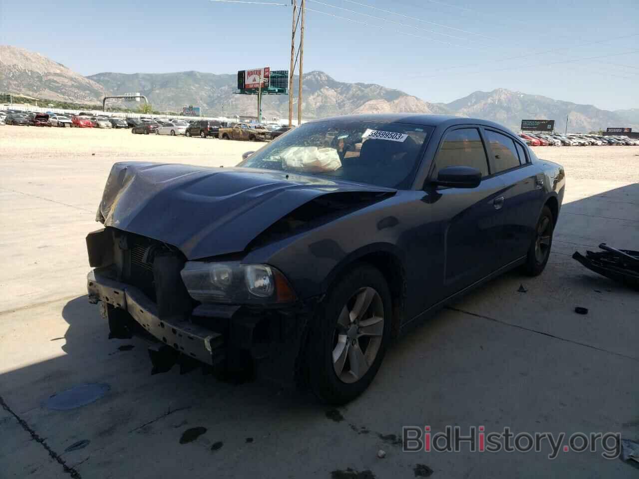 Photo 2C3CDXHG4DH705756 - DODGE CHARGER 2013