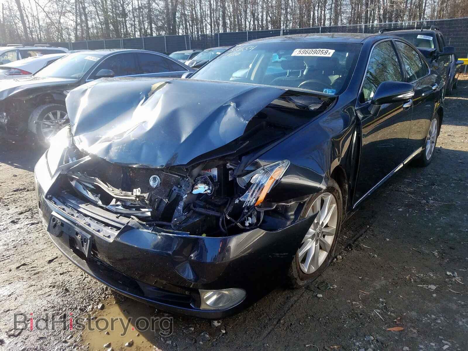 2010 LEXUS ES350 - VIN: JTHBK1EG0A2371159 - Фото 2