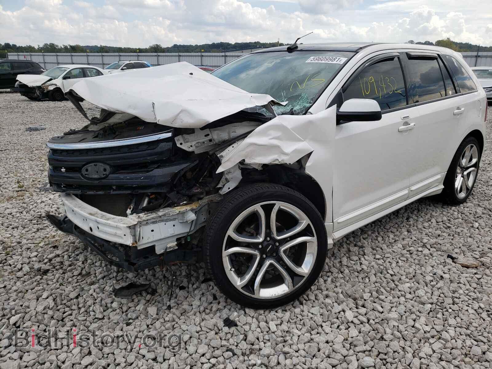 2013 FORD EDGE - VIN: 2FMDK4AK2DBA11441 - Photo 2