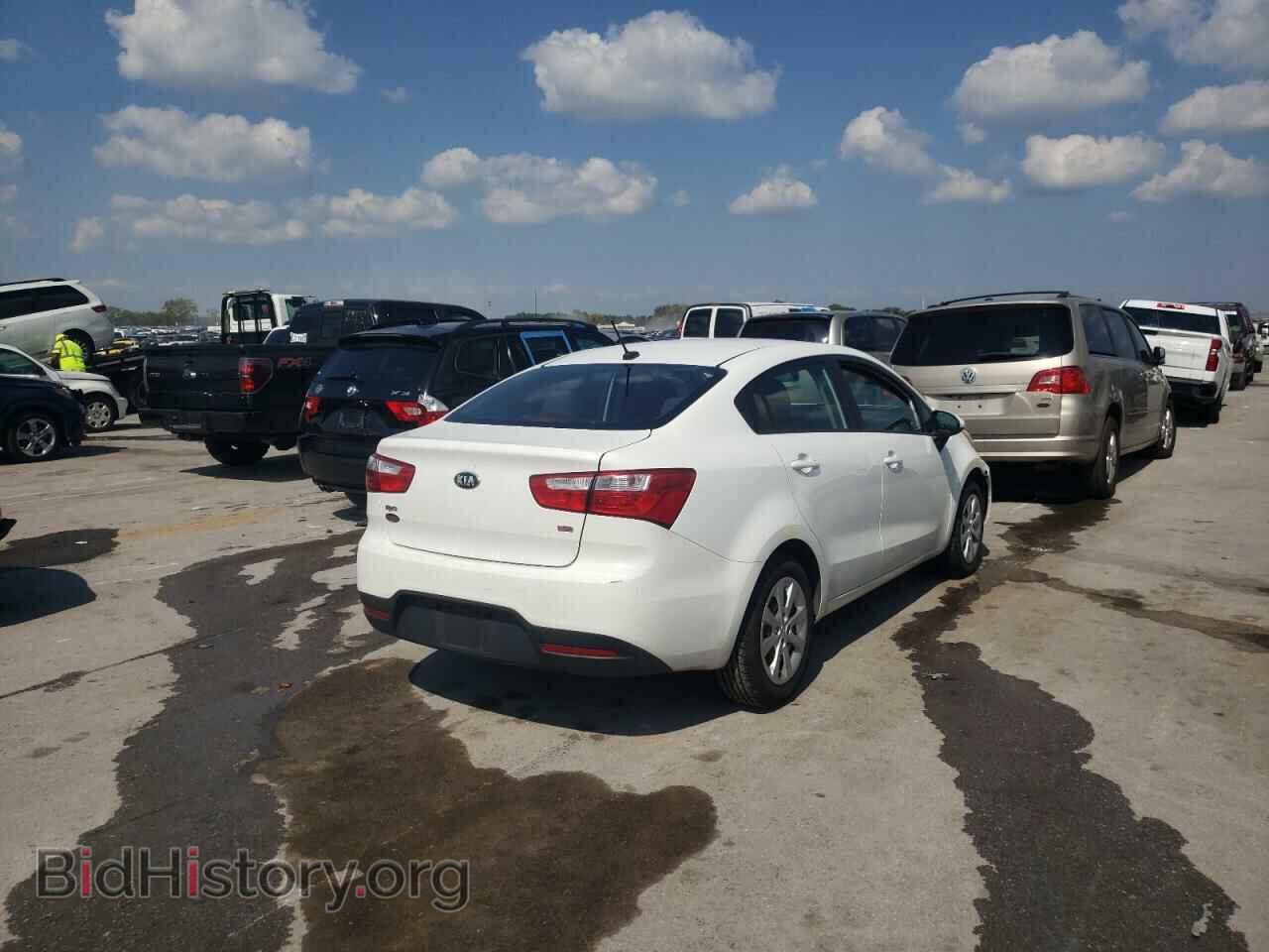 2014 KIA RIO - VIN: KNADM4A31E6385687 - Фото 4