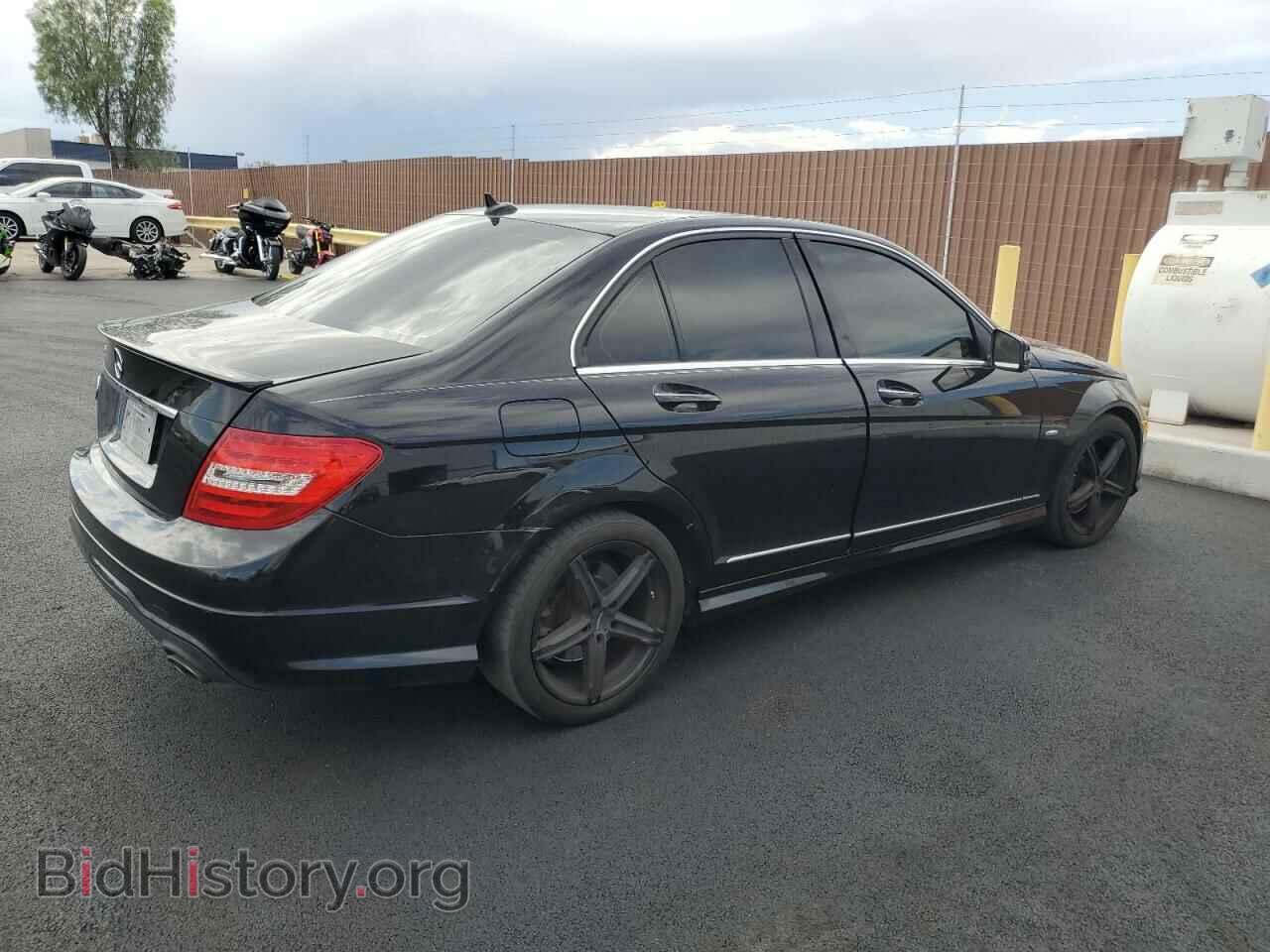 2012 MERCEDES-BENZ C-CLASS - VIN: WDDGF5HB1CF813547 - Фото 3