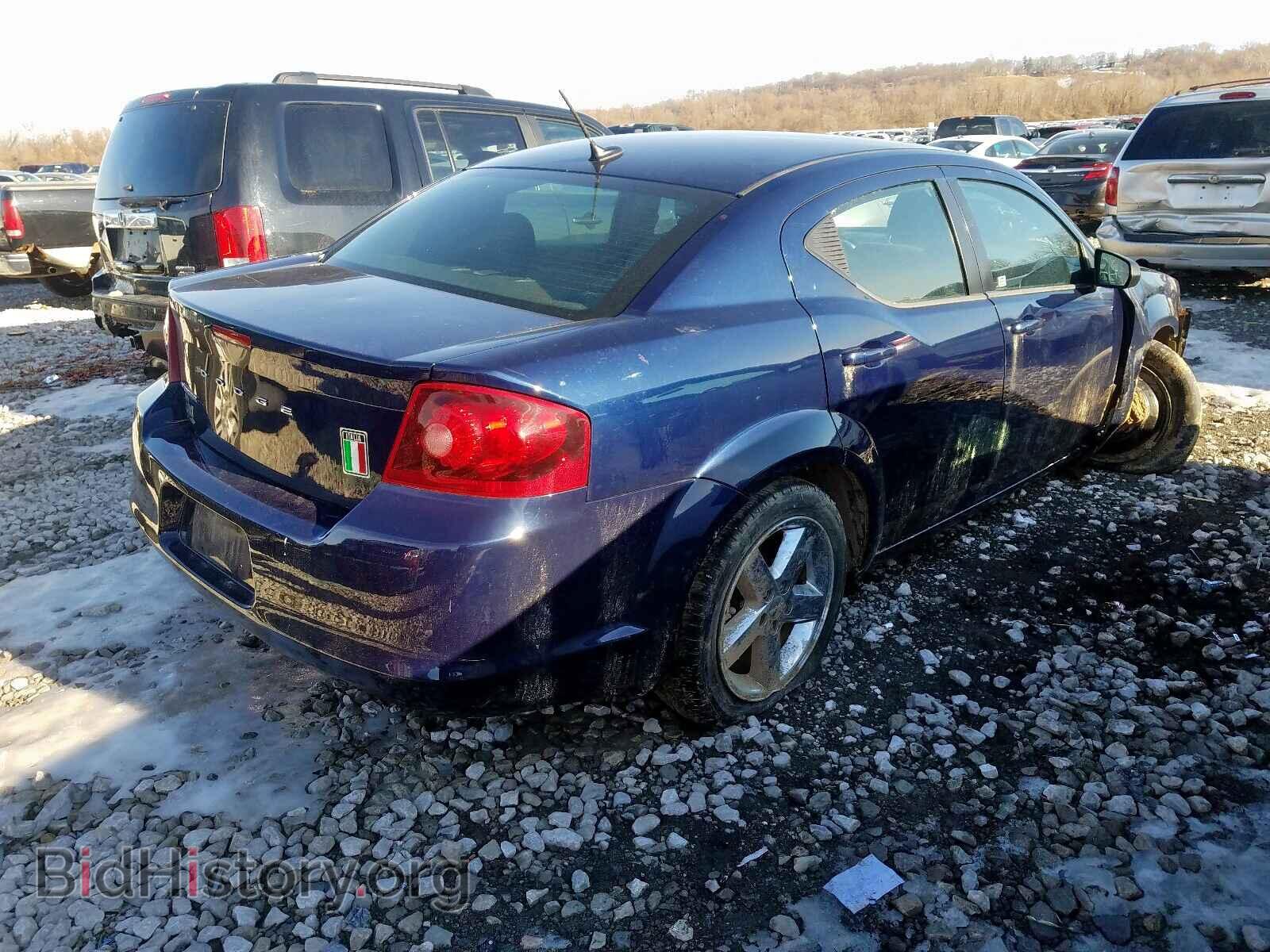 2013 DODGE AVENGER - VIN: 1C3CDZAB8DN741709 - Фото 4