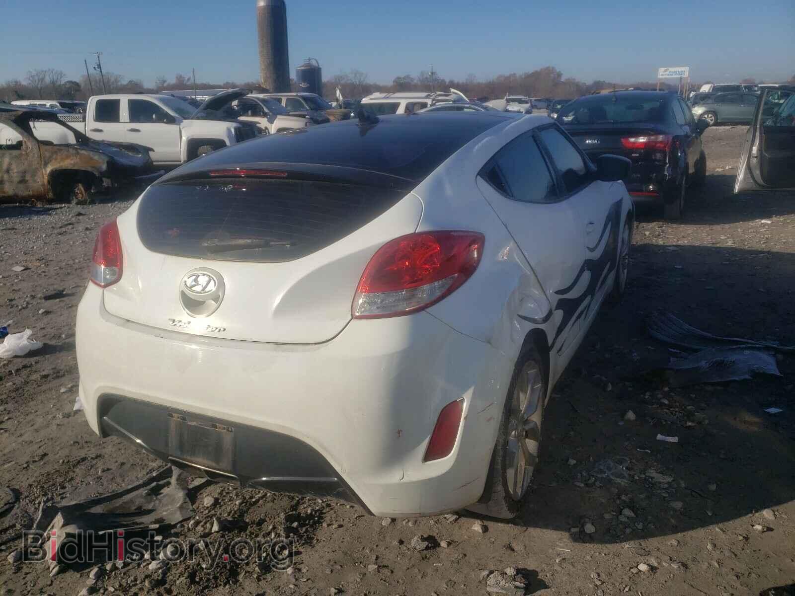 2012 HYUNDAI VELOSTER - VIN: KMHTC6AD4CU035142 - Фото 4