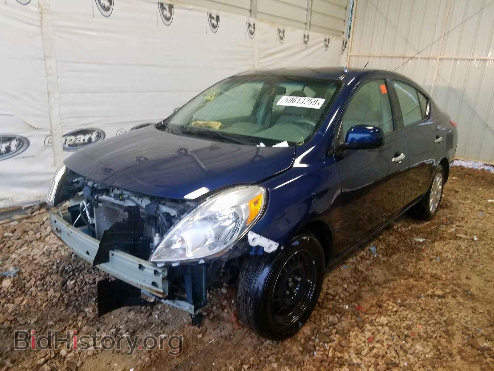 2012 NISSAN VERSA - VIN: 3N1CN7AP3CL830680 - Фото 2