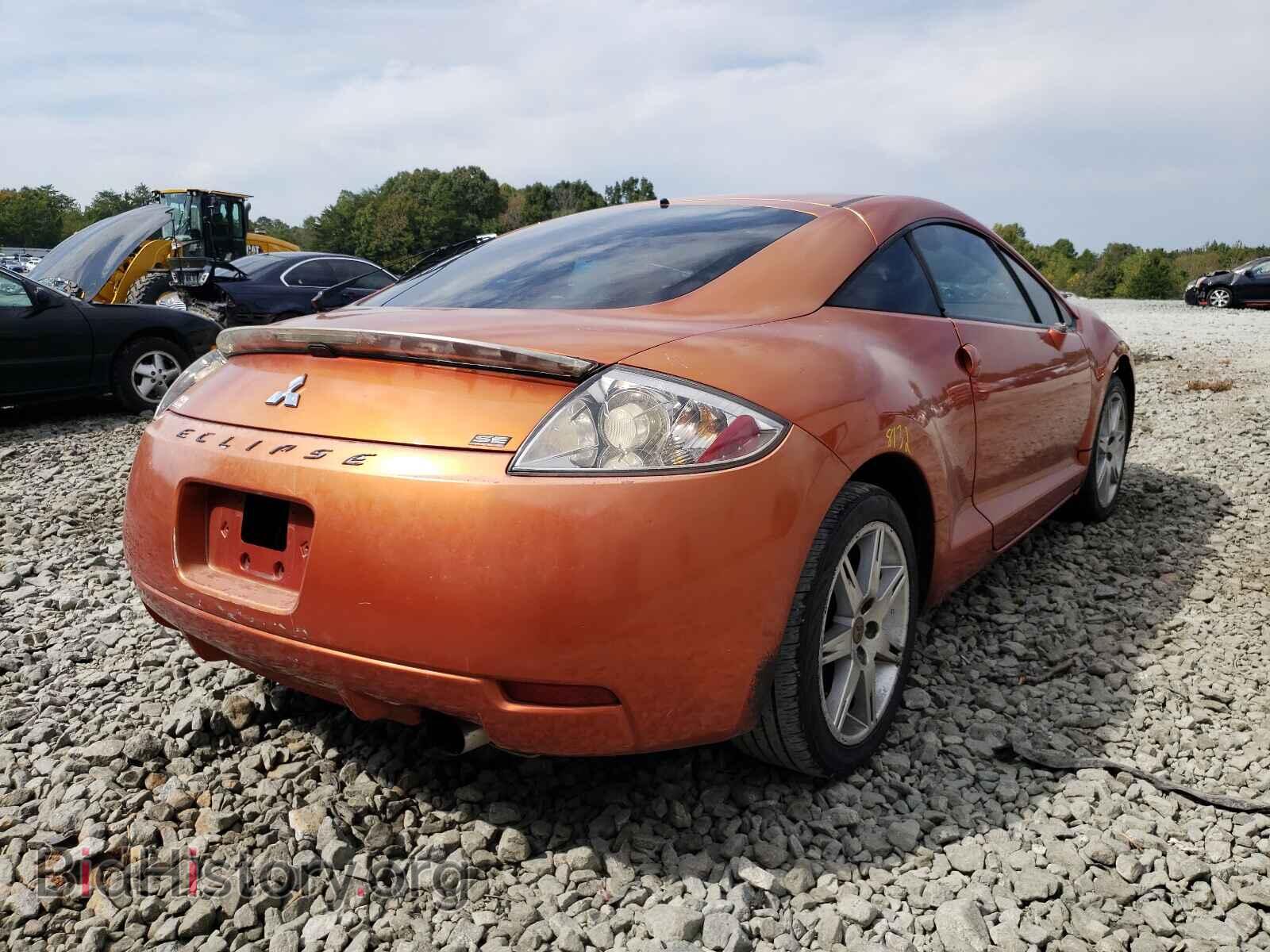 2007 MITSUBISHI ECLIPSE - VIN: 4A3AK64F77E067463 - Photo 4