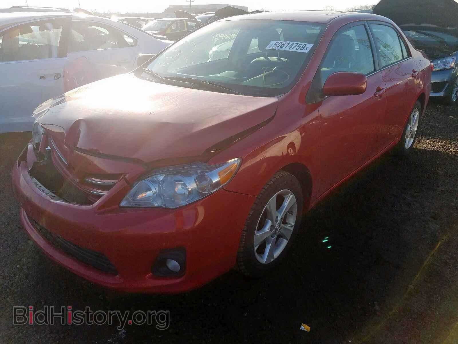 2013 TOYOTA COROLLA BA - VIN: 2T1BU4EE0DC114004 - Фото 2