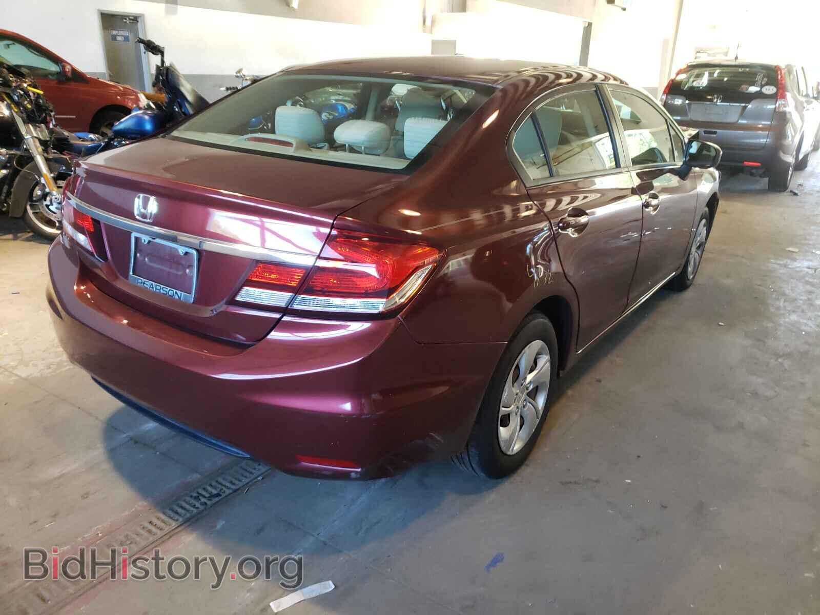 2014 HONDA CIVIC - VIN: 2HGFB2F59EH503047 - Фото 4