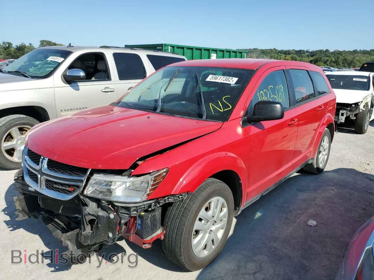 2013 DODGE JOURNEY - VIN: 3C4PDCAB3DT731504 - Фото 2