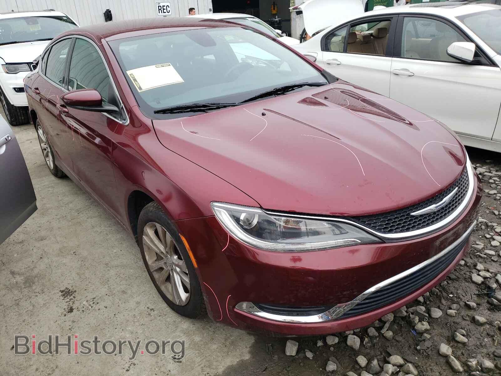 Фотография 1C3CCCAB3FN639947 - CHRYSLER 200 2015