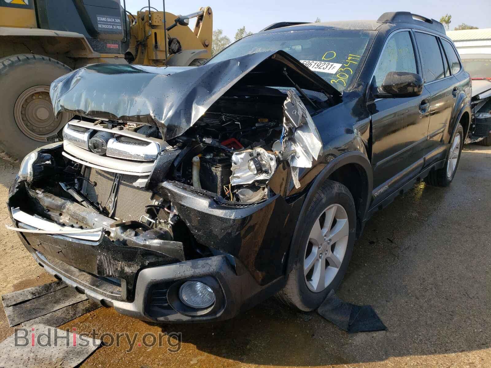 2014 SUBARU OUTBACK - VIN: 4S4BRCCC3E3303491 - Фото 2