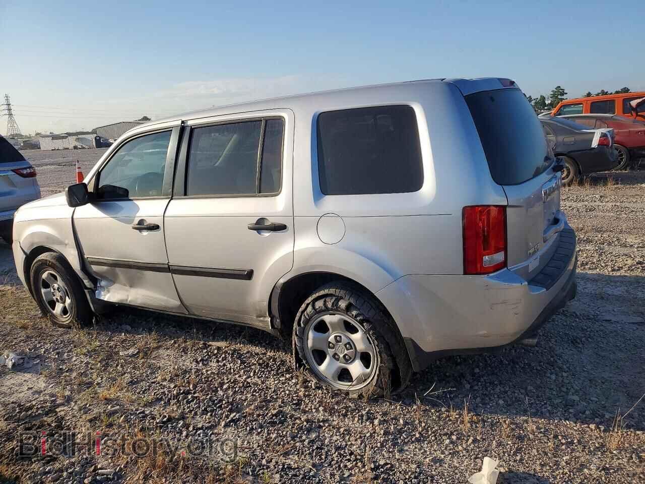 2012 HONDA PILOT - VIN: 5FNYF3H29CB009567 - Photo 2