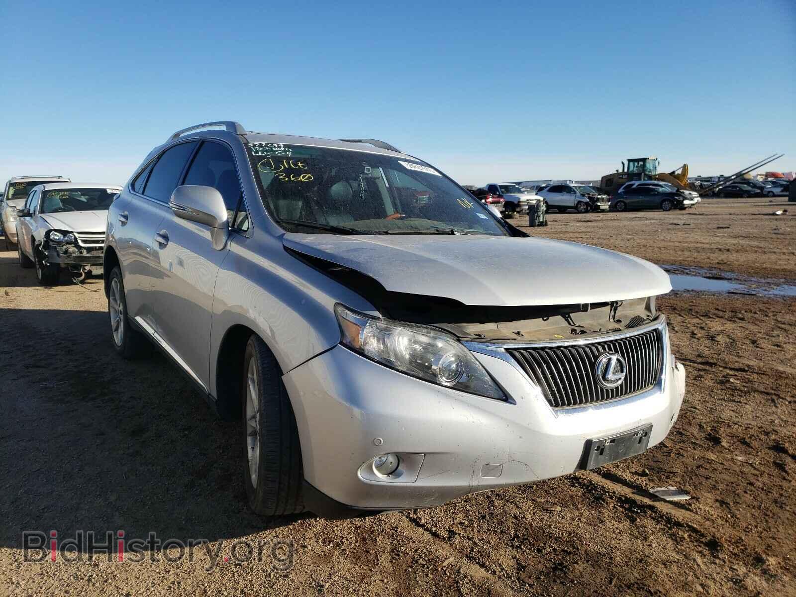 Фотография 2T2ZK1BA9CC068414 - LEXUS RX350 2012