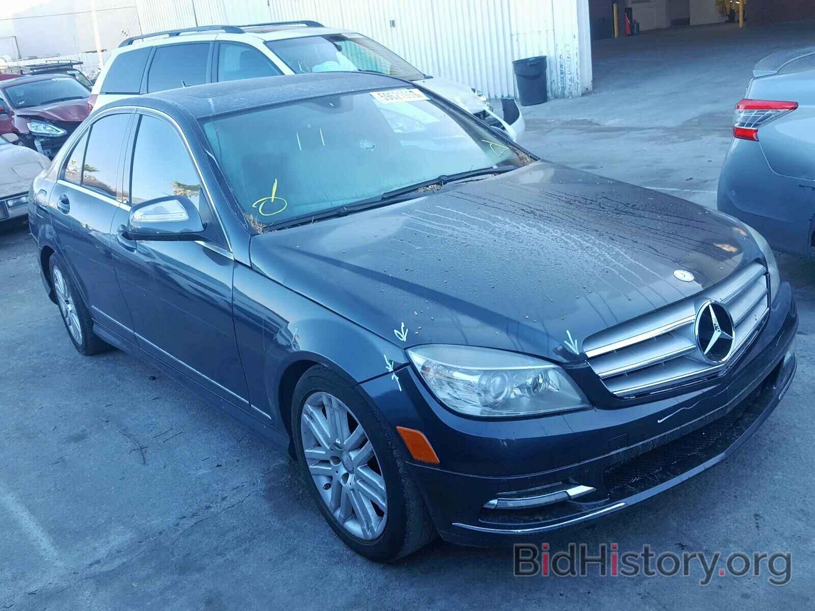 Photo WDDGF54X99R063825 - MERCEDES-BENZ C CLASS 2009