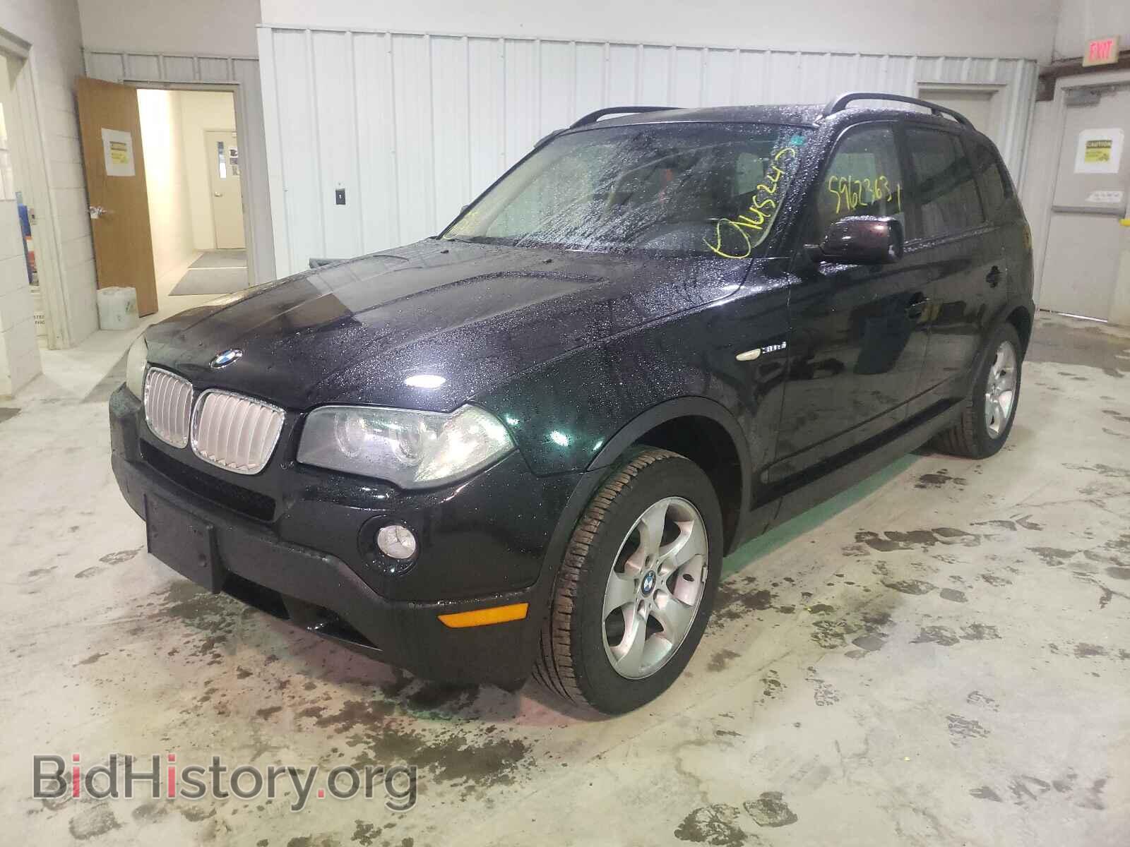 2007 BMW X3 - VIN: WBXPC93427WF23770 - Фото 2
