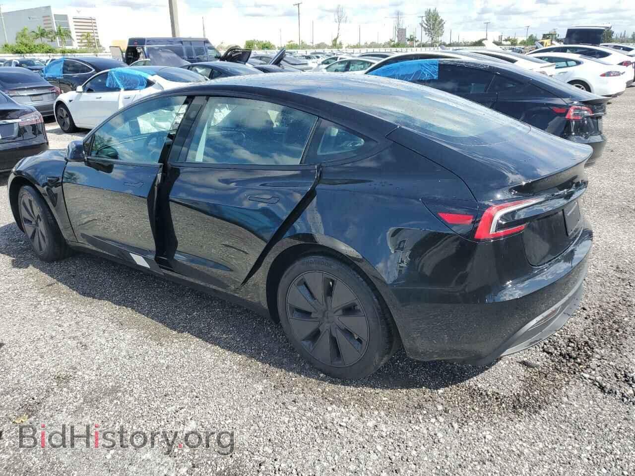 2024 TESLA MODEL 3 - VIN: 5YJ3E1EA2RF747345 - Фото 2