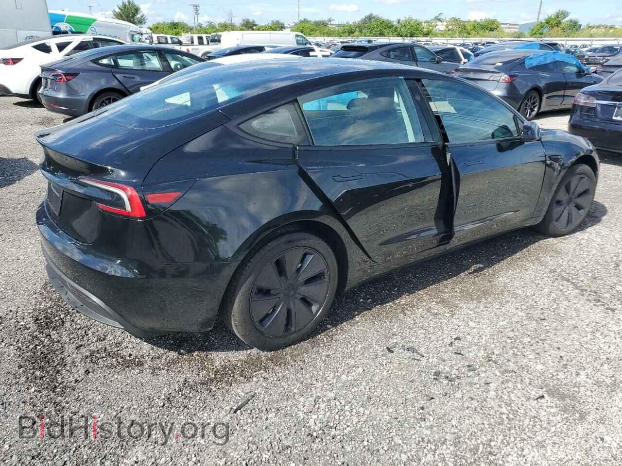 2024 TESLA MODEL 3 - VIN: 5YJ3E1EA2RF747345 - Фото 3