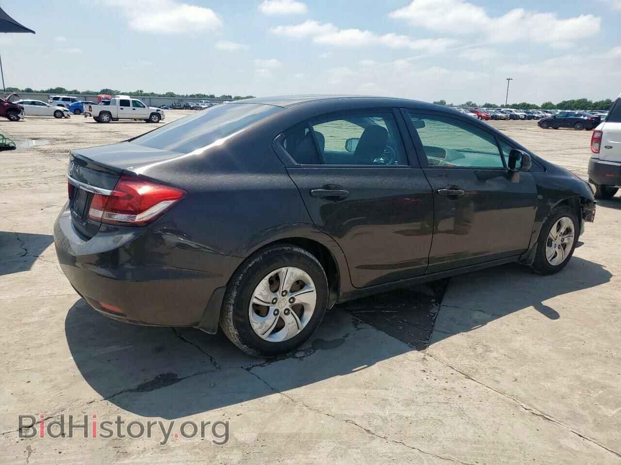 2013 HONDA CIVIC - VIN: 2HGFB2F50DH567489 - Фото 3