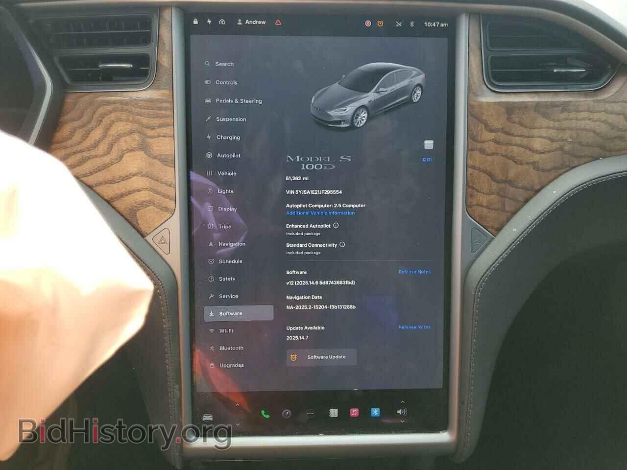 2018 TESLA MODEL S - VIN: 5YJSA1E21JF295554 - Photo 9