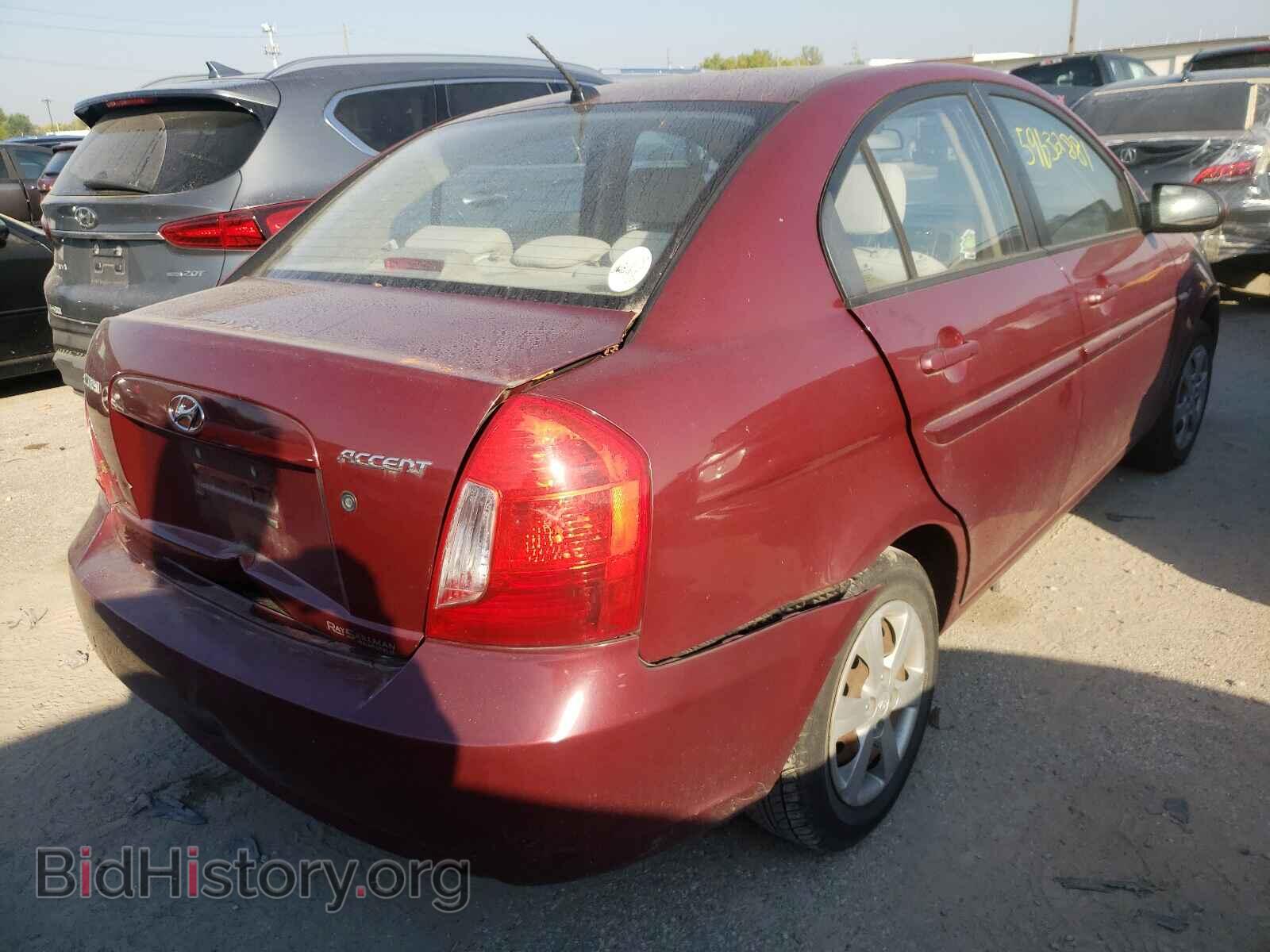 2009 HYUNDAI ACCENT - VIN: KMHCN46C19U389529 - Фото 4