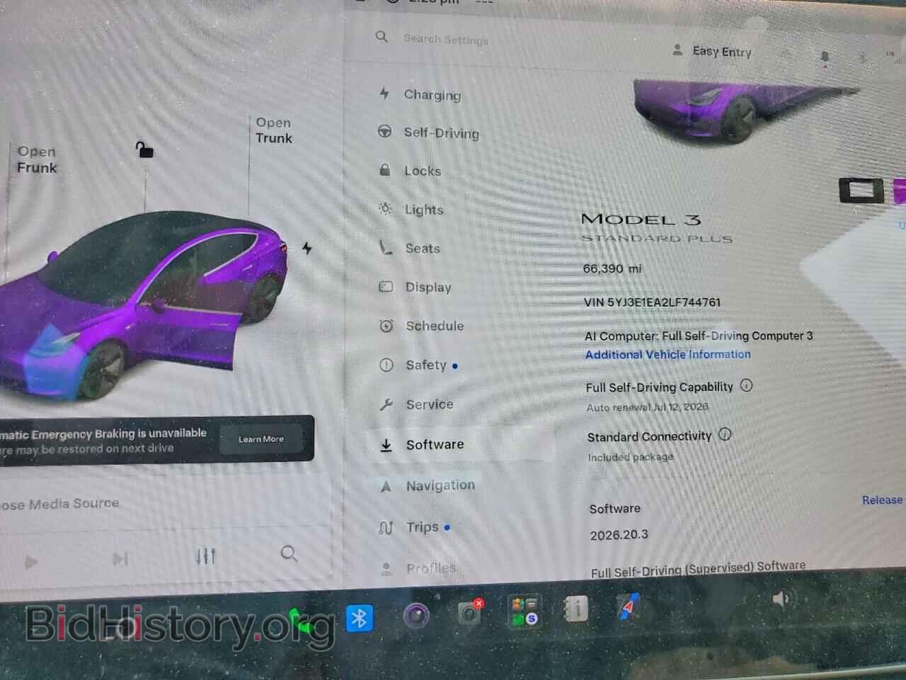 2020 TESLA MODEL 3 - VIN: 5YJ3E1EA2LF744761 - Photo 9