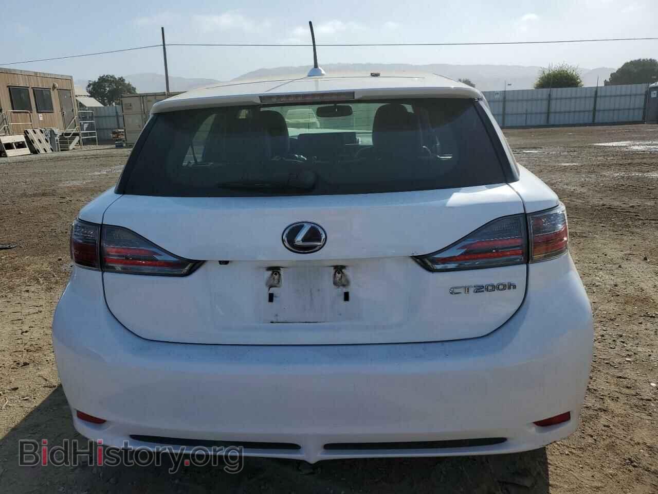 2013 LEXUS CT 200 - VIN: JTHKD5BH4D2142535 - Фото 6