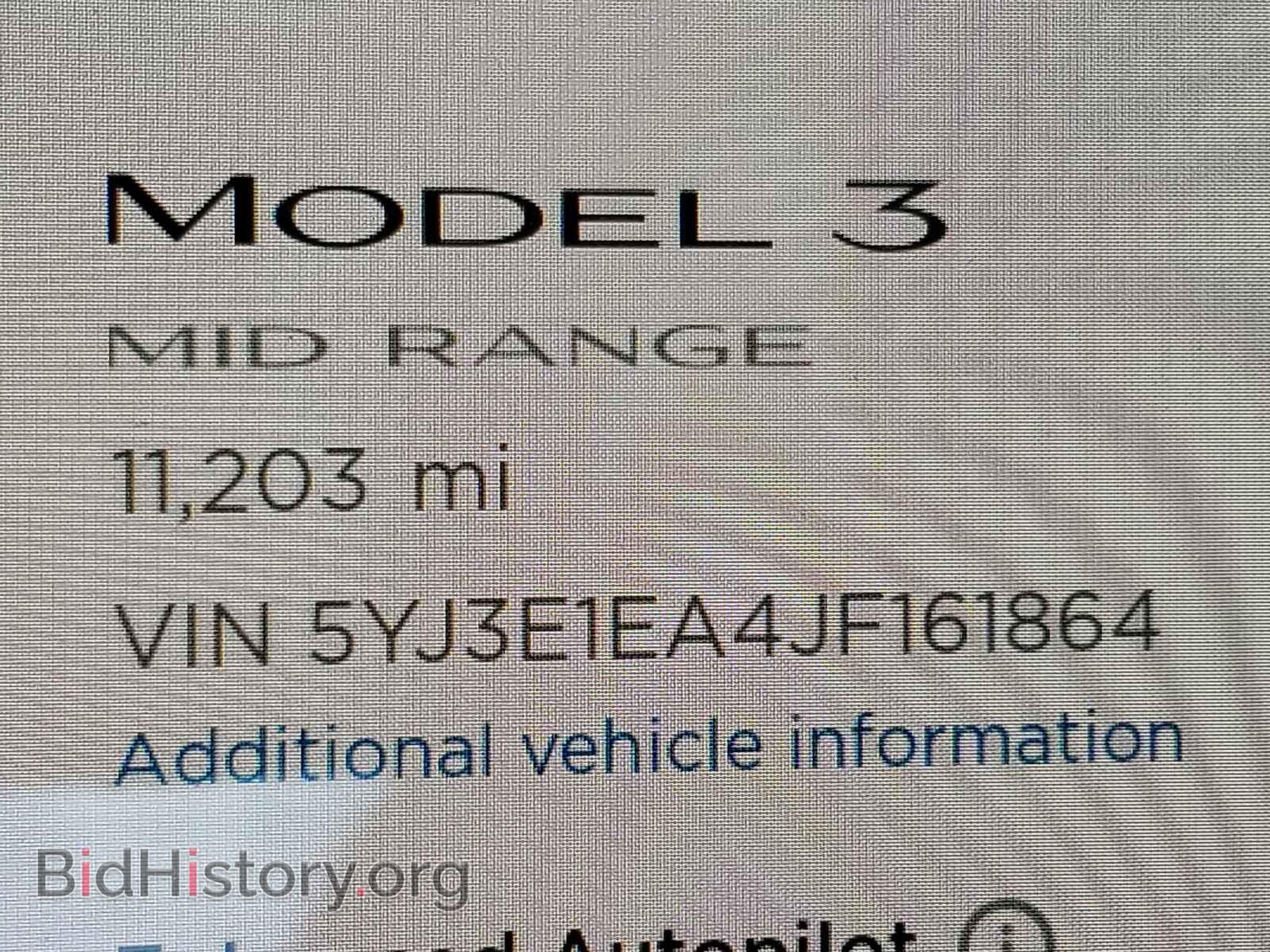 2018 TESLA MODEL 3 - VIN: 5YJ3E1EA4JF161864 - Фото 8