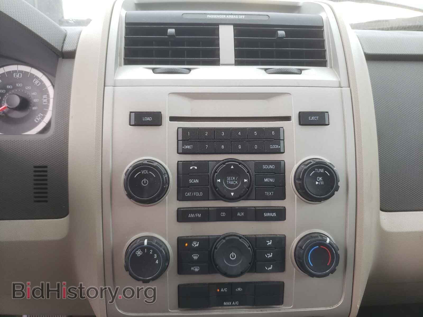 2011 FORD ESCAPE - VIN: 1FMCU9D76BKA65385 - Фото 9